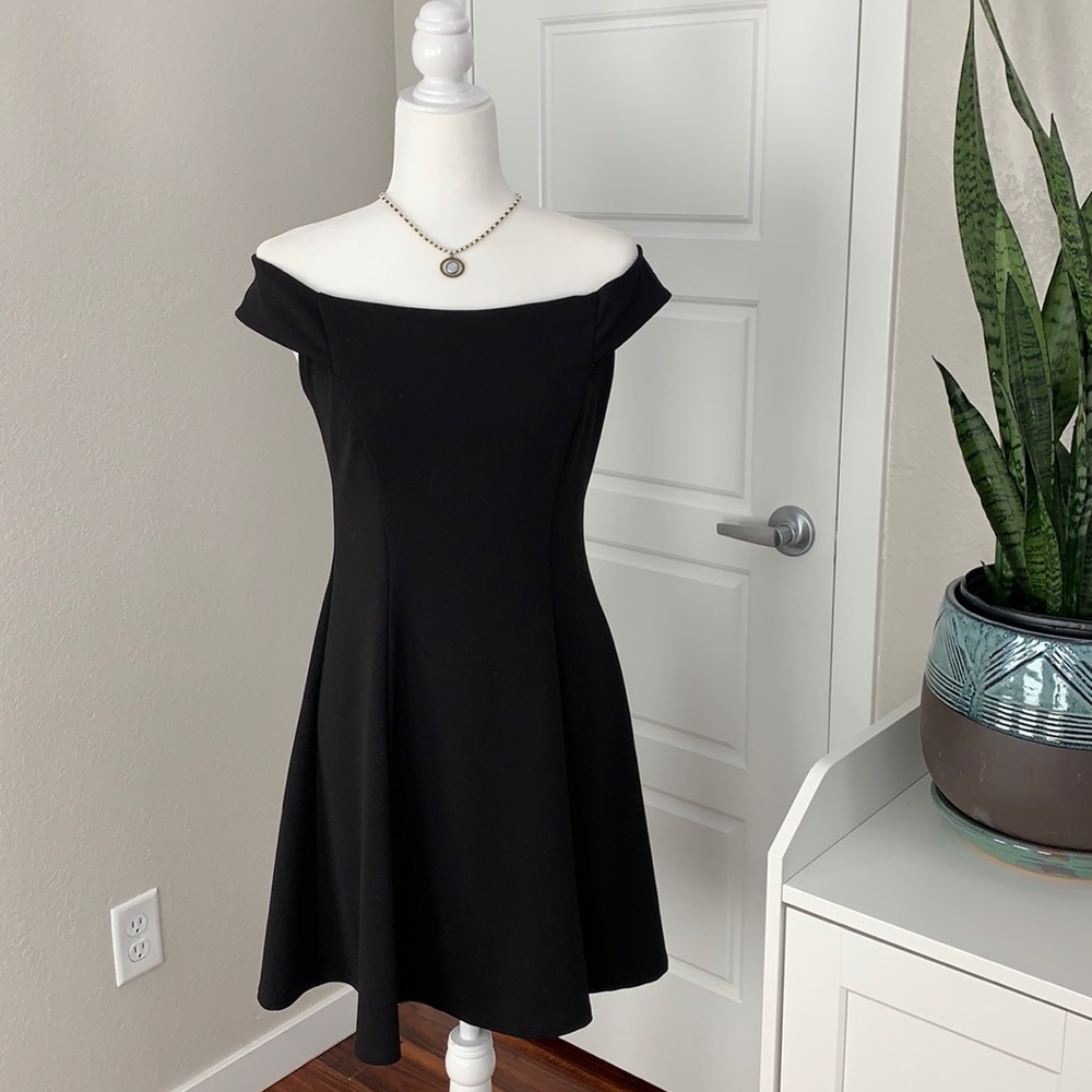 Off the shoulder LBD